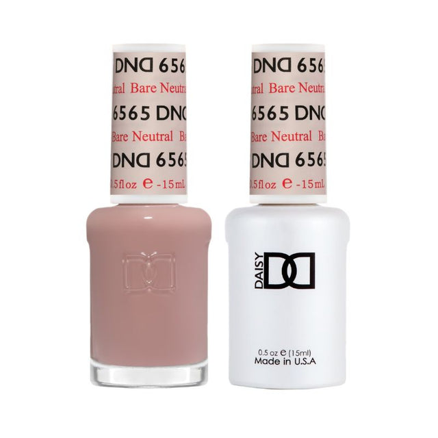 DND gel polish and matching lacquer duo